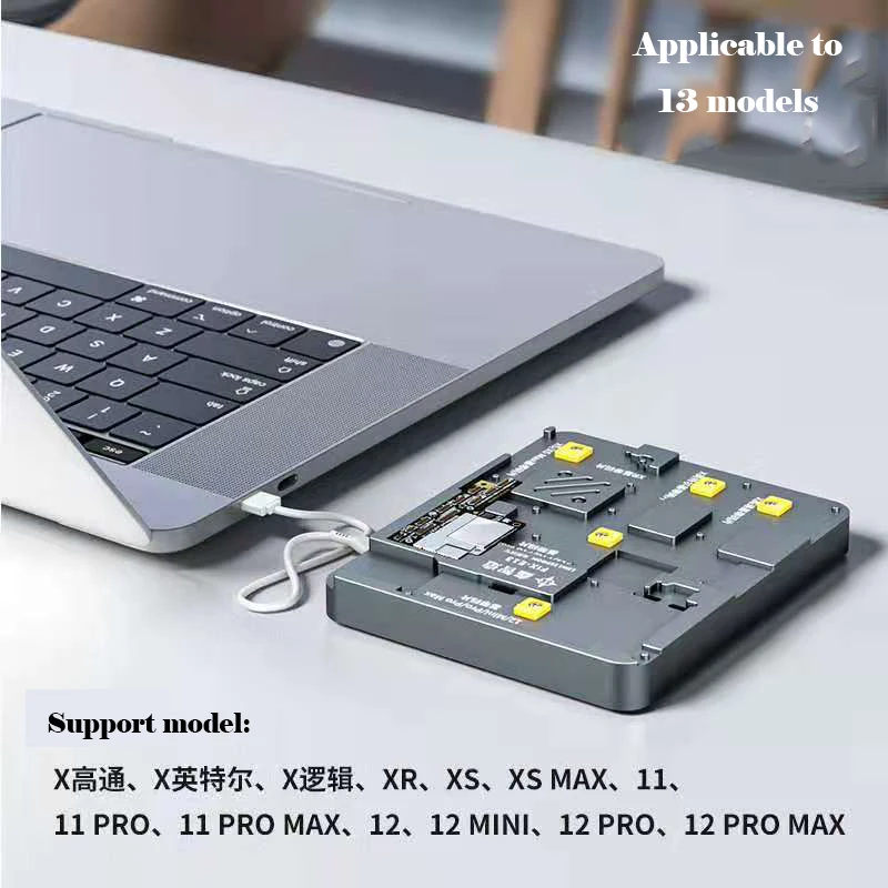 The Newest XinZhiZao FIX-E13 EEPROM Chip Test Stand Support X-12 Max Baseband X Logic Disassembly-Free Read-Write Programmer | Инструменты