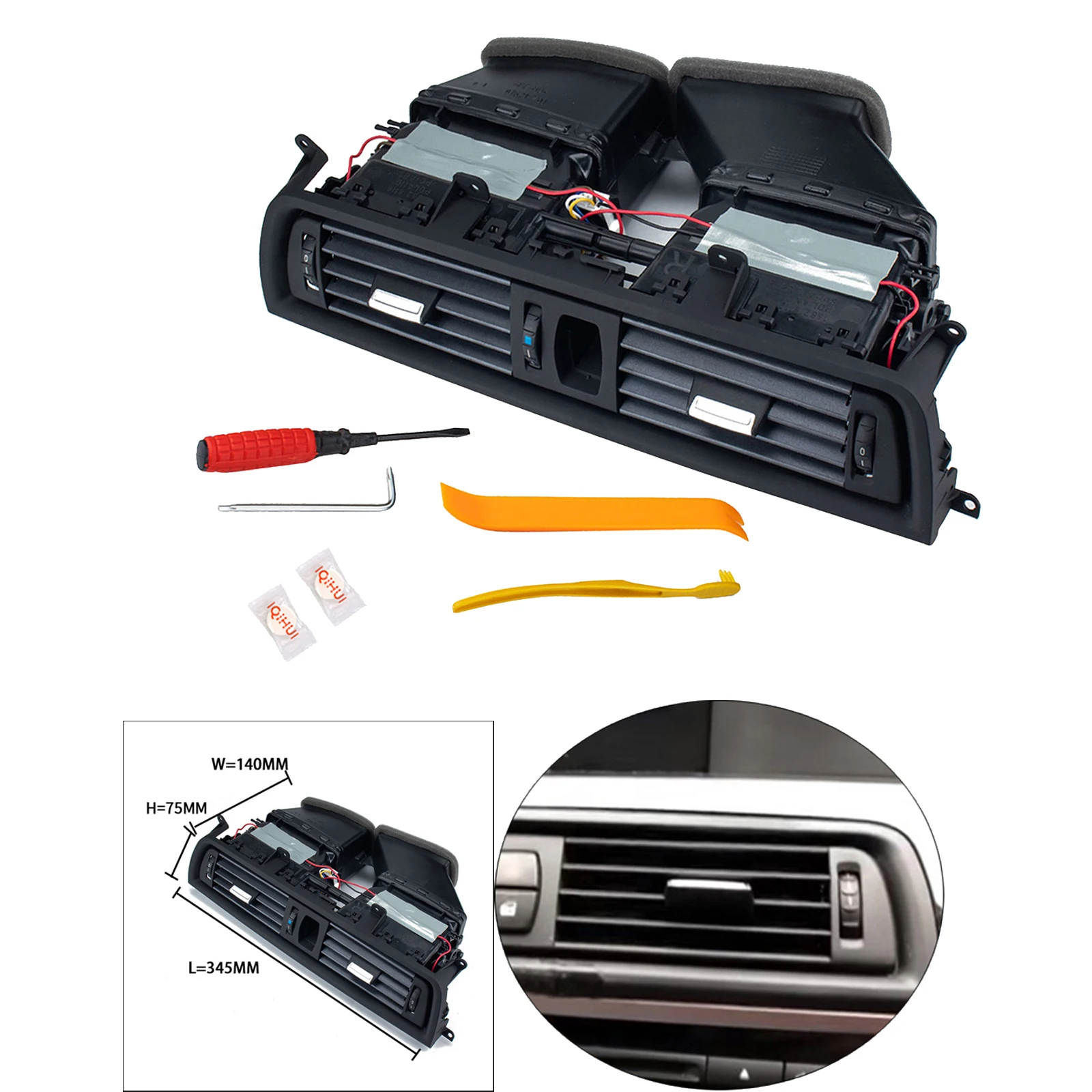 

Professional Durable Front Air Vent Grille Middle for - 523i-