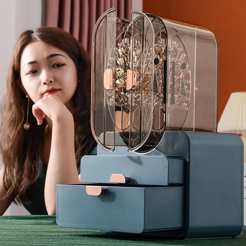 

Jewelry Organizer Box Makeup Organizer Jewelry/Lipsticks/Earring/Necklace,Fashion Jewelry Storage Holder