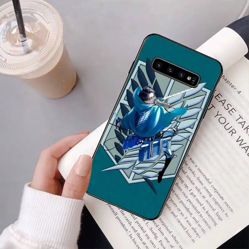 

Anime Japanese attack on Titan Phone Case For Samsung Galaxy A50 A30 A71 A40 S10E A60 A50s A30s Note 8 9 S10 Plus S10 S20 S8