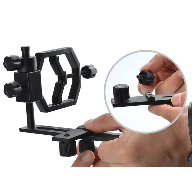 Полностью металлический телескоп адаптер бинокль Штатив Адаптер кронштейны для