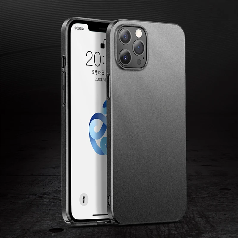 Case For iPhone 13 Pro Max Slim Matte Phone Case For iPhone 12 13 11 Pro Max Mini Xs Max XR X 7 8 6 6S PIus SE 2020 Back Cover