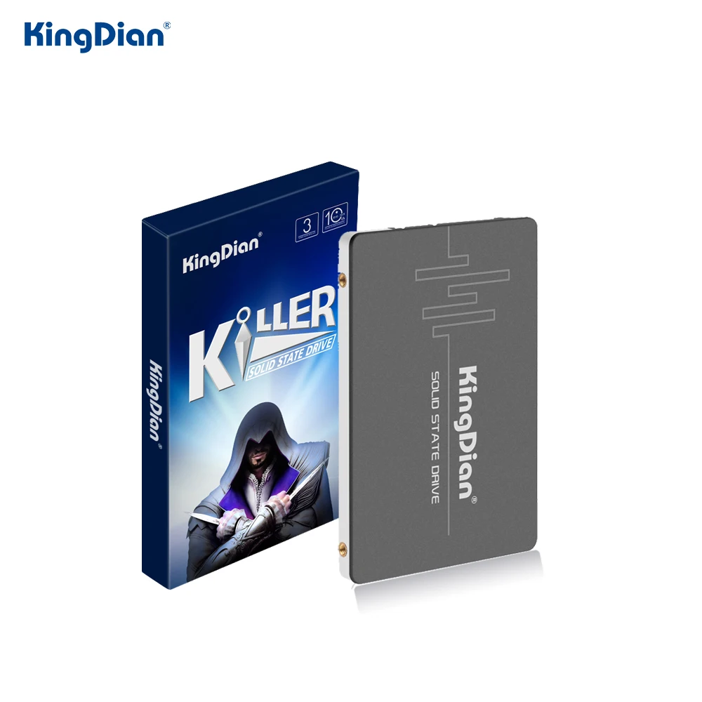 Твердотельный накопитель Kingdian SSD диск для ноутбука жесткий 120 ГБ 240 480 SATA3