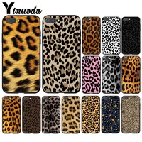 yinuoda fashion leopard fur phone case for huawei honor 8a 8x 9 10 20 lite 7a 5a 7c 10i 9x pro play 8c