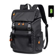2021 Fashion Men Backpack Multifunctional Waterproof Backpacks 15.6 Inch Laptop Bag Man USB Charging