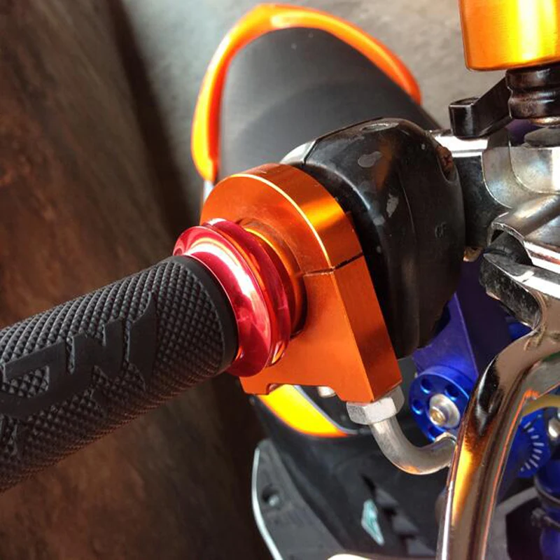 

Universal Motorcycle Aluminum Alloy Handle Grips Handlebar Practical Motorcycle Modified Throttle Handles