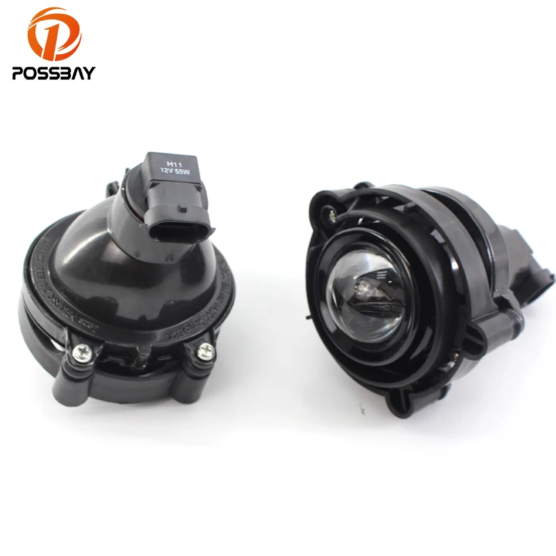 POSSBAY линзы прожекторного типа противотуманный автомобильный светильник нижней