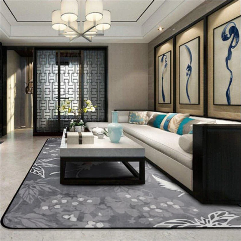 Традиционные мягкие изящные ковры в китайском стиле для гостиной спальни