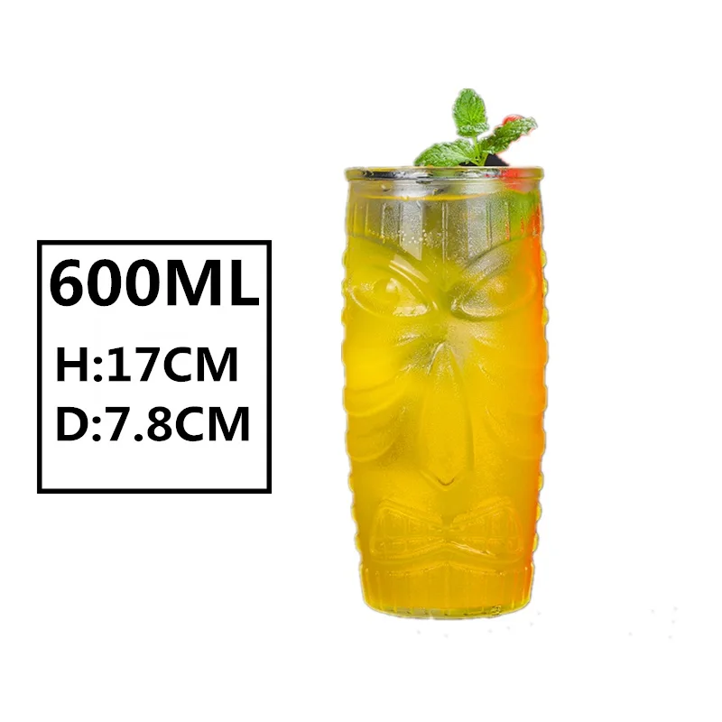 Новые Hawaii Tiki кружки, кружки для коктейлей, пивные кружки для напитков, кружка для вина, керамическая Пасхальная кружка Tiki, кружка 450 мл
