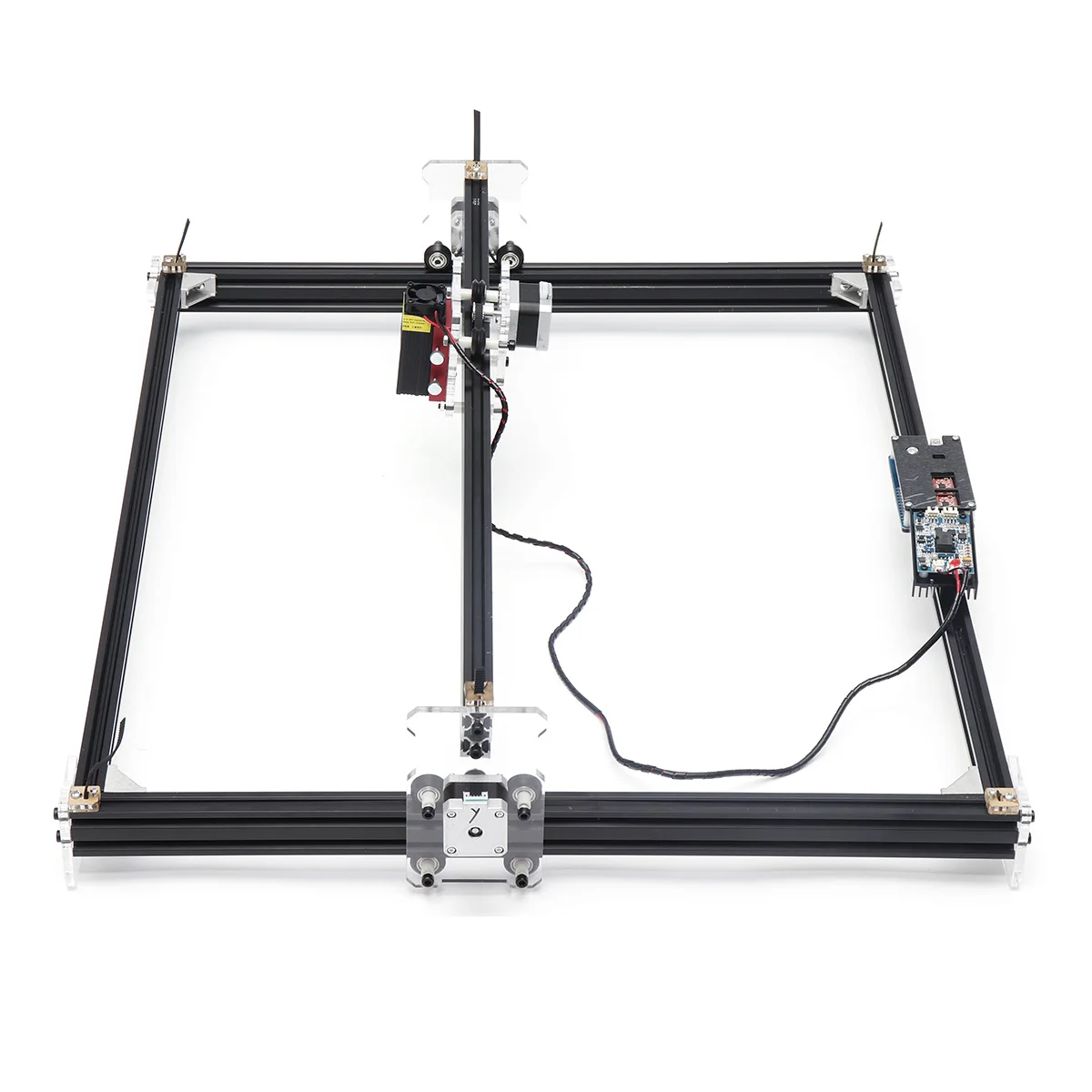 2500 мвт Профессиональный 65*50 см автоматический настольный мини лазерный гравер с