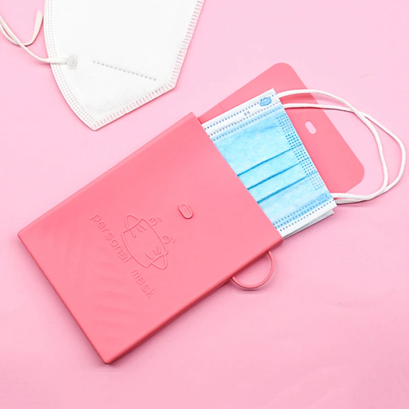 Высококачественная складная сумка для хранения силиконовых масок десять