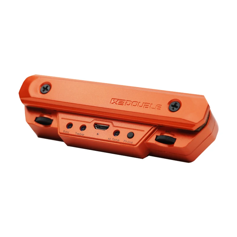 Coral Orange Двойной X0 гитарный звукосниматель для профессиональной классической акустической гитары, усилитель звукового отверстия, преобразователь музыкальных инструментов, набор звукоснимателей - Цвет: Coral Orange