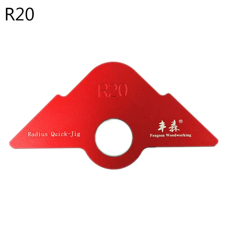 

R20/30/40 Trimming Engraving Machine R Angle Round Corner Arc Routing Template