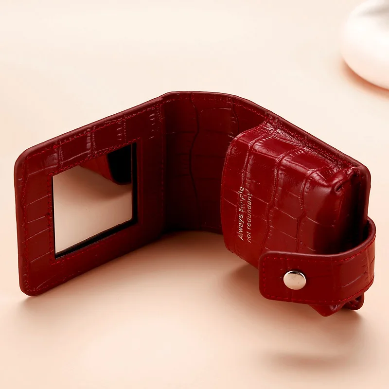 Новая сумка для губной помады из натуральной кожи чехол хранения косметики с