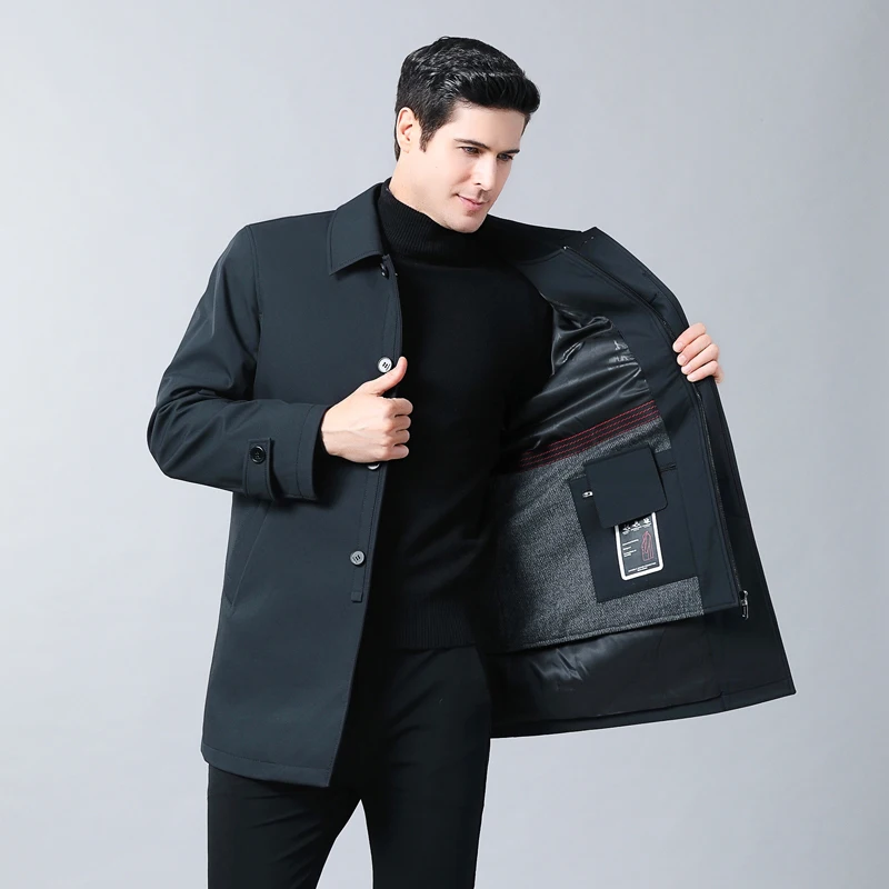 Мужская зимняя куртка 2 в 1 с капюшоном размеры XXL XXXL 4XL|Мужские куртки| |