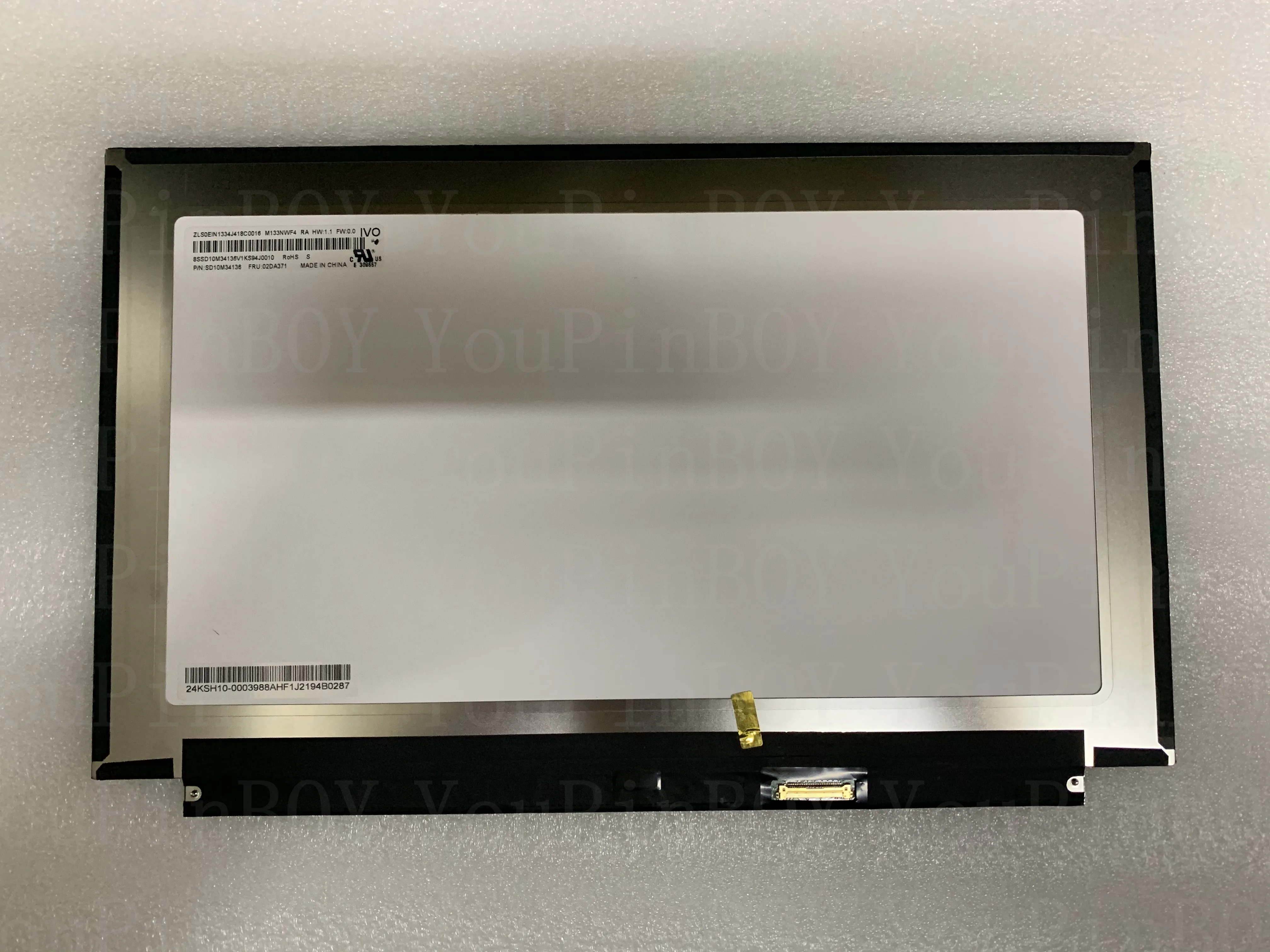 13 3 &quotM133NWF4 RA FHD 1920X1080 EDP 30PIN для Lenovo ThinkPad ЖК-экран матрица без сенсорного экрана FRU: