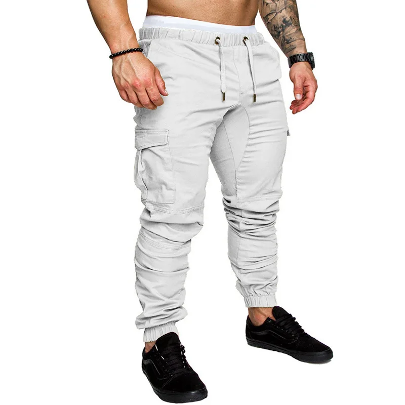 

Multicolor Easy-Match Pants Outdoor Loose Small Feet Sweatpants Casual Mid-waist Drawstring Trousers