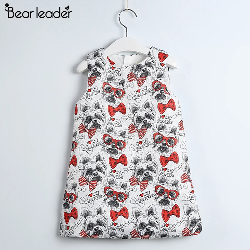 Bear Leader/платья для девочек Новинка 2020 года Брендовая одежда принцессы Вечерние