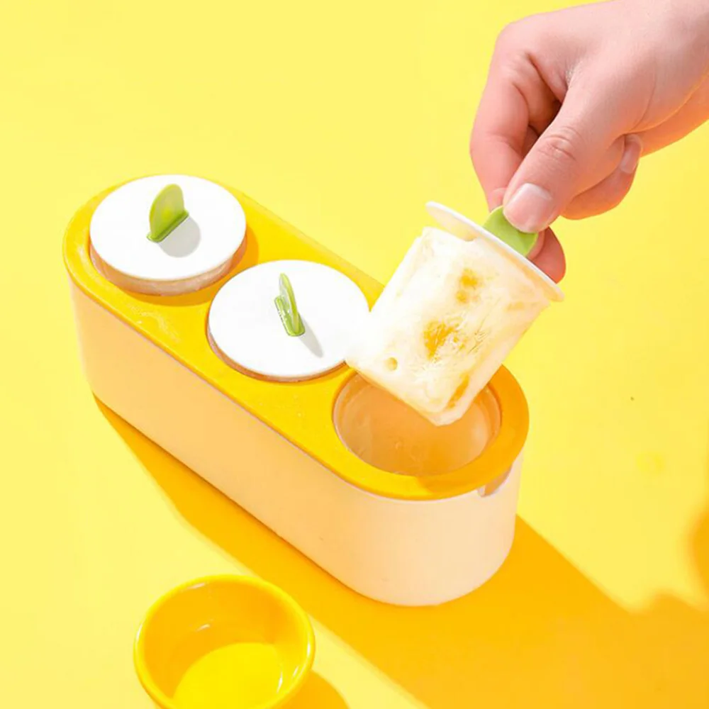 

1Pc Lovely Cartoon Ice Cream Mold Homemade Popsicle Mold Practical DIY Supply
