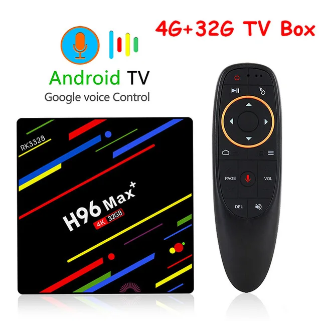 4G 32G Смарт-приставка H96 Max Plus ТВ приставка Android 8,1 4 Гб 64 Гб Rk3328 четырехъядерный 5G Wifi 4 K H.265 медиаплеер H96 Pro H2 P - Цвет: 4G 32G