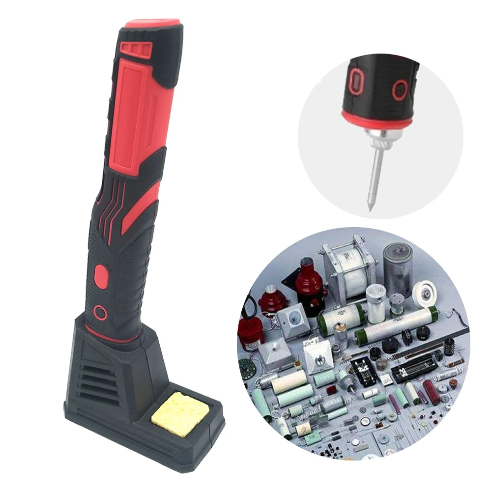

USB Charging Home Wireless Welding Fast Heating DIY Mini With LED Light Portable Electric Soldering Iron Set Multifunctional