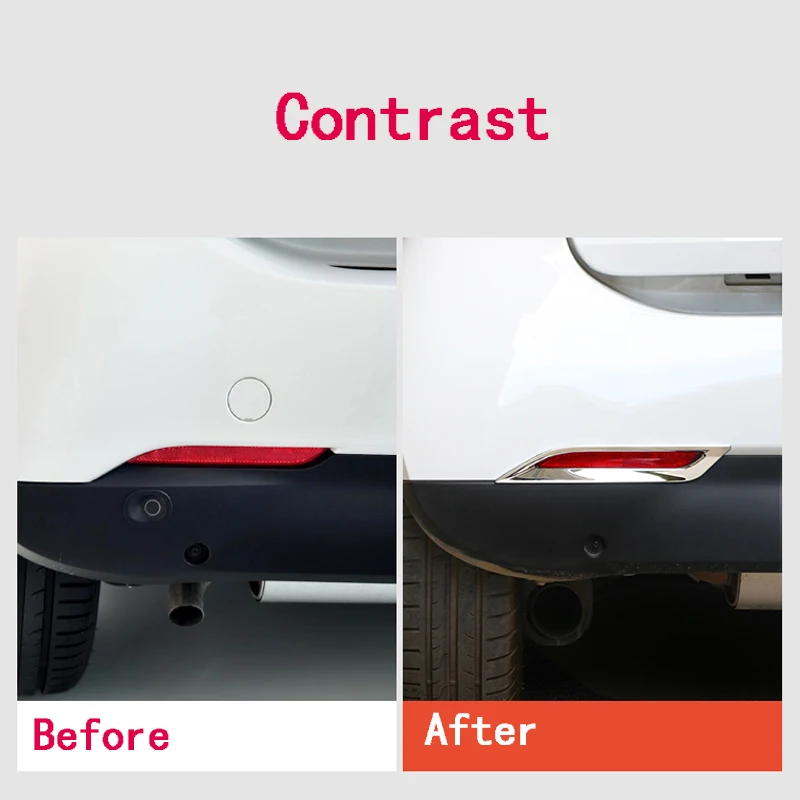 

Для Mercedes Smart 453 Fortwo задние противотуманные фары декоративная рамка задние фары рамка модификация декоративная наклейка