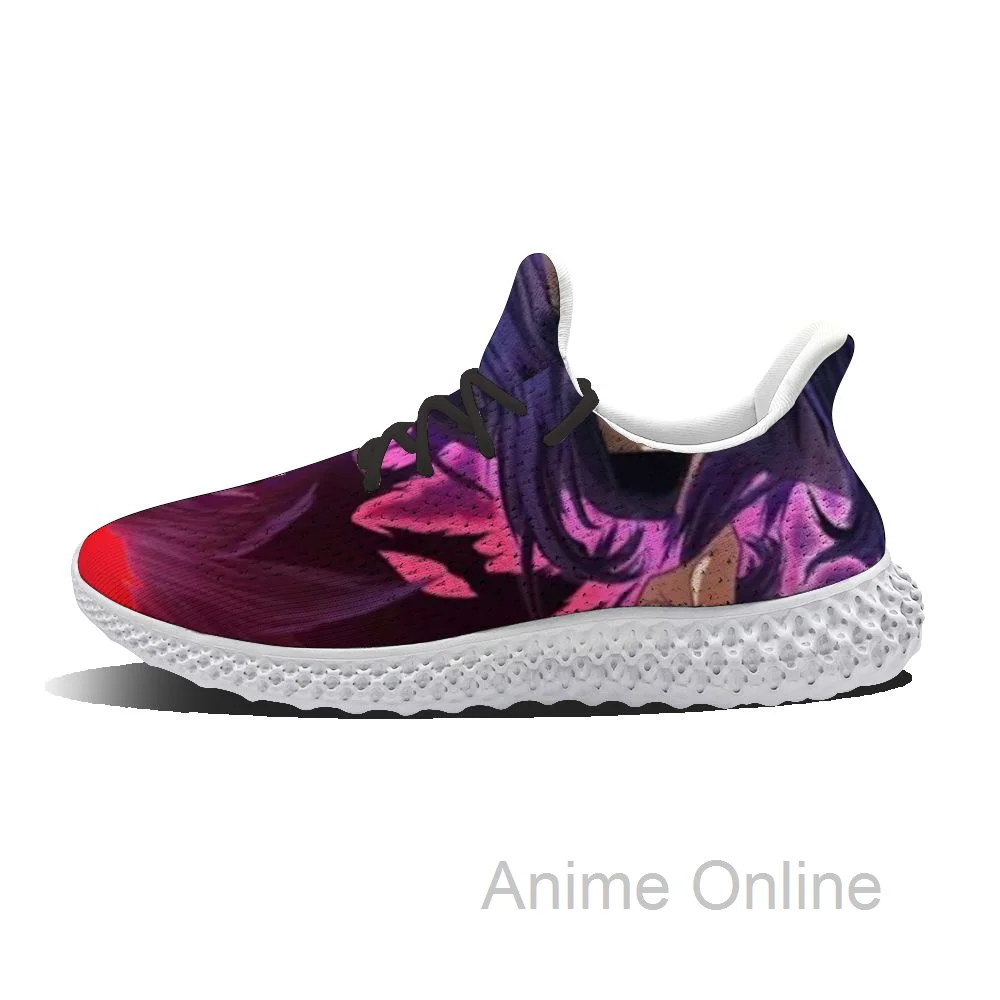 

2021 new customized fashion pattern sports breathable trend casual anime shoes