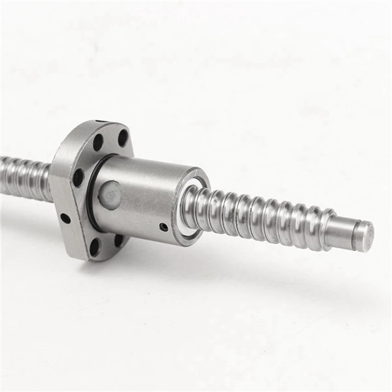

CNC Ball Screw SFU1204 450mm Rolled Ballscrew Ballnut Anti-Backlash Without Side End Supports