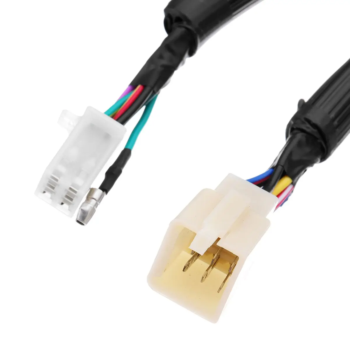 

1 Pair Motorcycle 25mm Handlebar Control Switch Turn Signal Switch Button With Wiring Harness for Harley