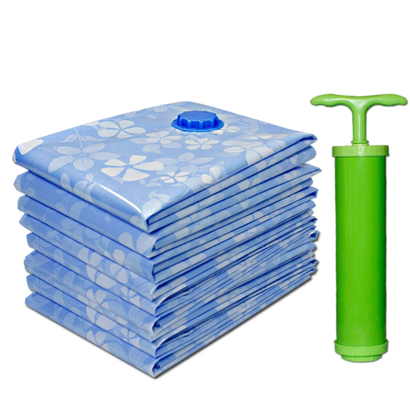 5 шт. большой вакуумный сжатый мешок для упаковки одежды компактный