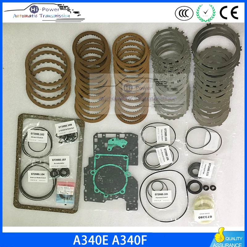 

A340E A341E Automatic Transmission Overhaul Kit + Friction Plate Kit For TOYOTA LEXUS JEEP A340 E A341 E