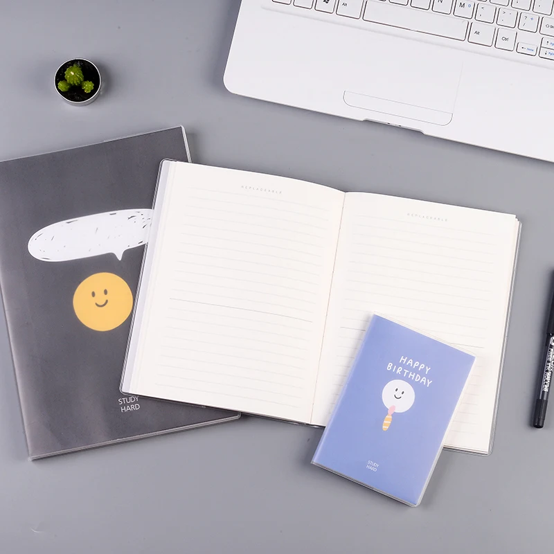 Креативная Студенческая резиновая Обложка B5/A5 блокнот для записей с