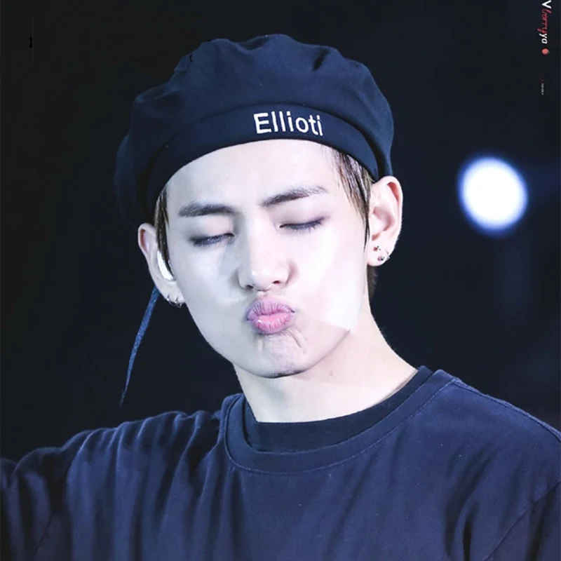 Осень зима 2020 мужские и женские буквенные береты с вышивкой Женский дорожный