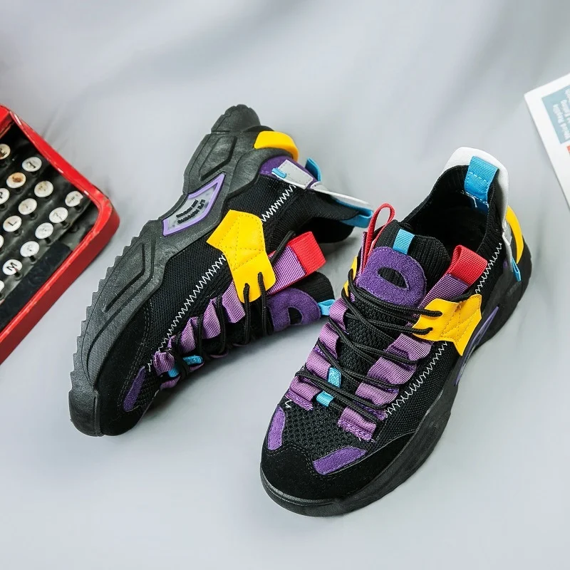 

Кроссовки мужские дышащие сетчатые, 3 цвета, весна 2021