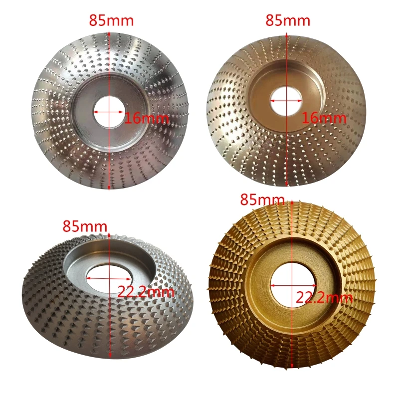 

Woodworking Grinding Wheel Rotary Disc Sanding Engraving Shaping Wood Carving Tool for Angle Grinder