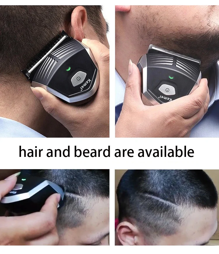 barba para homens, elétrico, corte de cabelo, tosquiadeira, mini