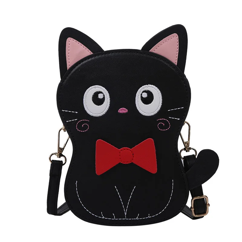 

Cartoon Cat Shoulder Simple Bags For Women 2021 Girls Cute Crossbody Bag Female Fashion Small Handbags