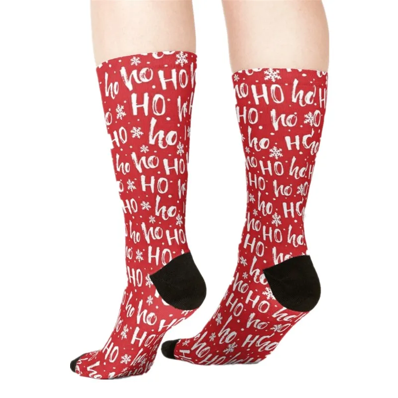 

2021 Women's socks kawaii Christmas Penguins printed Socks Women harajuku Happy Funny Novelty cute girl gift Socks for women