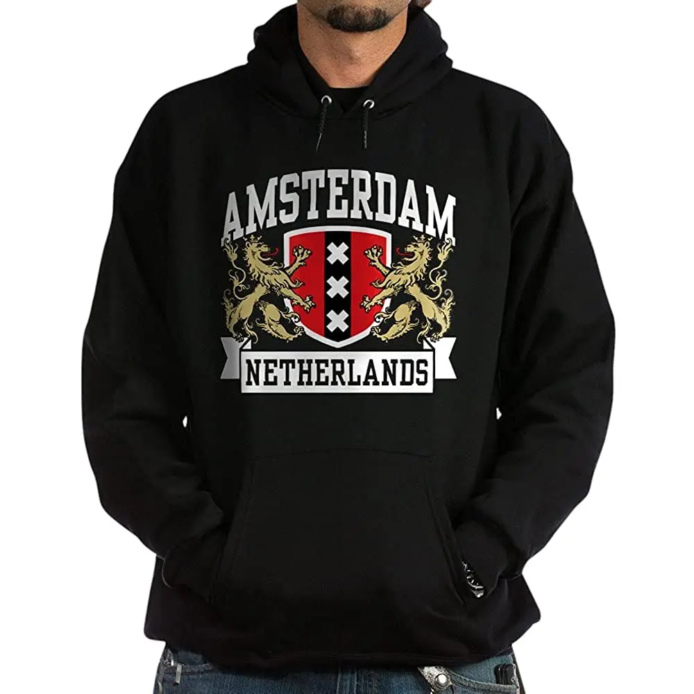 

CafePress Amsterdam Netherlands Hoodie (Dark) Sweatshirt