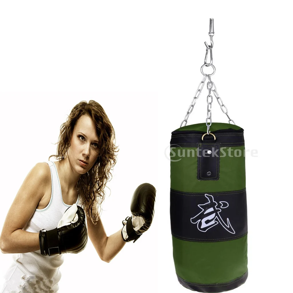 Боксерская ударная сумка набор для тренировок ММА включая железные подвесные