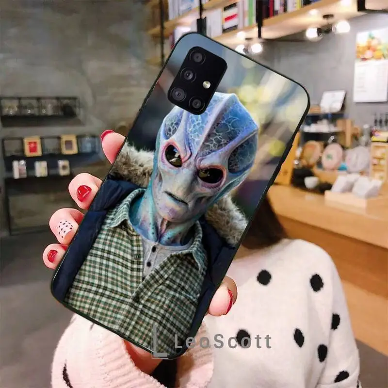 

Resident Alien Phone Case For Samsung A50 A51 A71 A20E A20S S10 S20 S21 S30 Plus ultra 5G M11