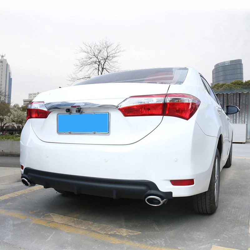 Lsrtw2017 abs Автомобильный задний бампер для toyota corolla 2013 2014 2015 2016 2017 2018 E170 | Автомобили и