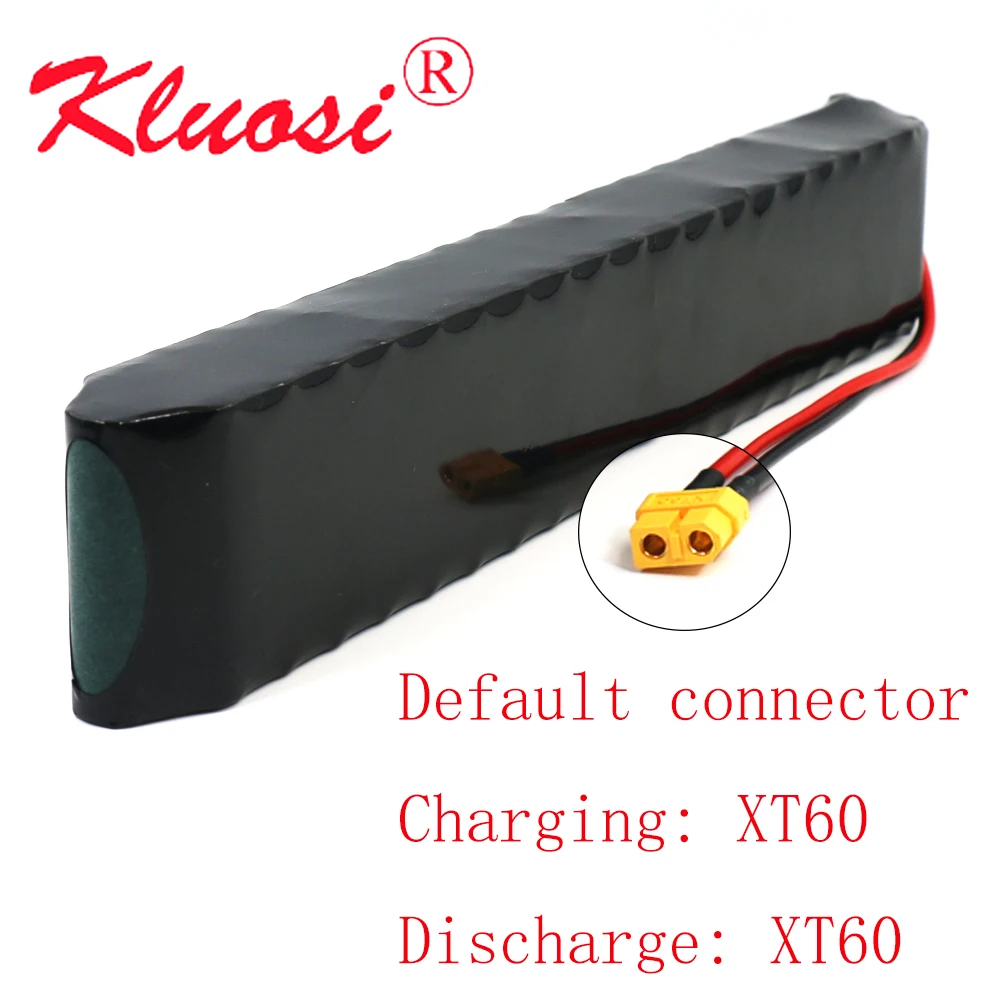 KLUOSI 48V 7.5Ah 8Ah 13S3P 250W~750W 54.6V Rechargeable Lithium Battery Pack Built-in 20A Common Port BMS Scooter Ebike Motor |