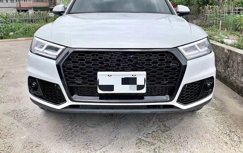 Подходит для Audi new Q5 Q5L 2018 2019 Противотуманные фары решетки автомобильный передний