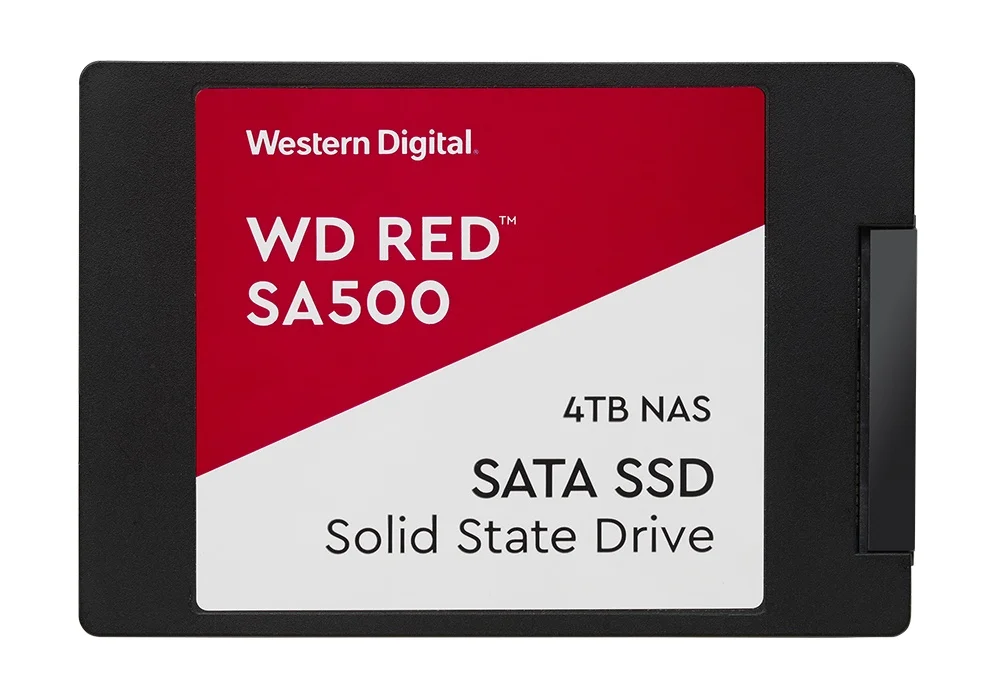 Накопитель твердотельный WD Твердотельный накопитель SSD Red™ SA500 NAS 3D NAND WDS400T1R0A 4ТБ 2