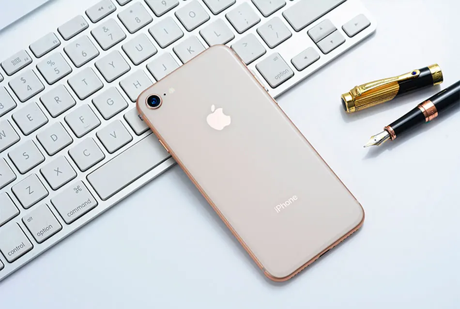 Мобильный телефон Apple iPhone 8 LTE с глобальной версией, 2 Гб ОЗУ, 64 ГБ/256 Гб ПЗУ, Apple A11 Bionic Hexa Core, 4,7 дюйма, 12 МП, NFC, 1821 мАч, iOS Телефон