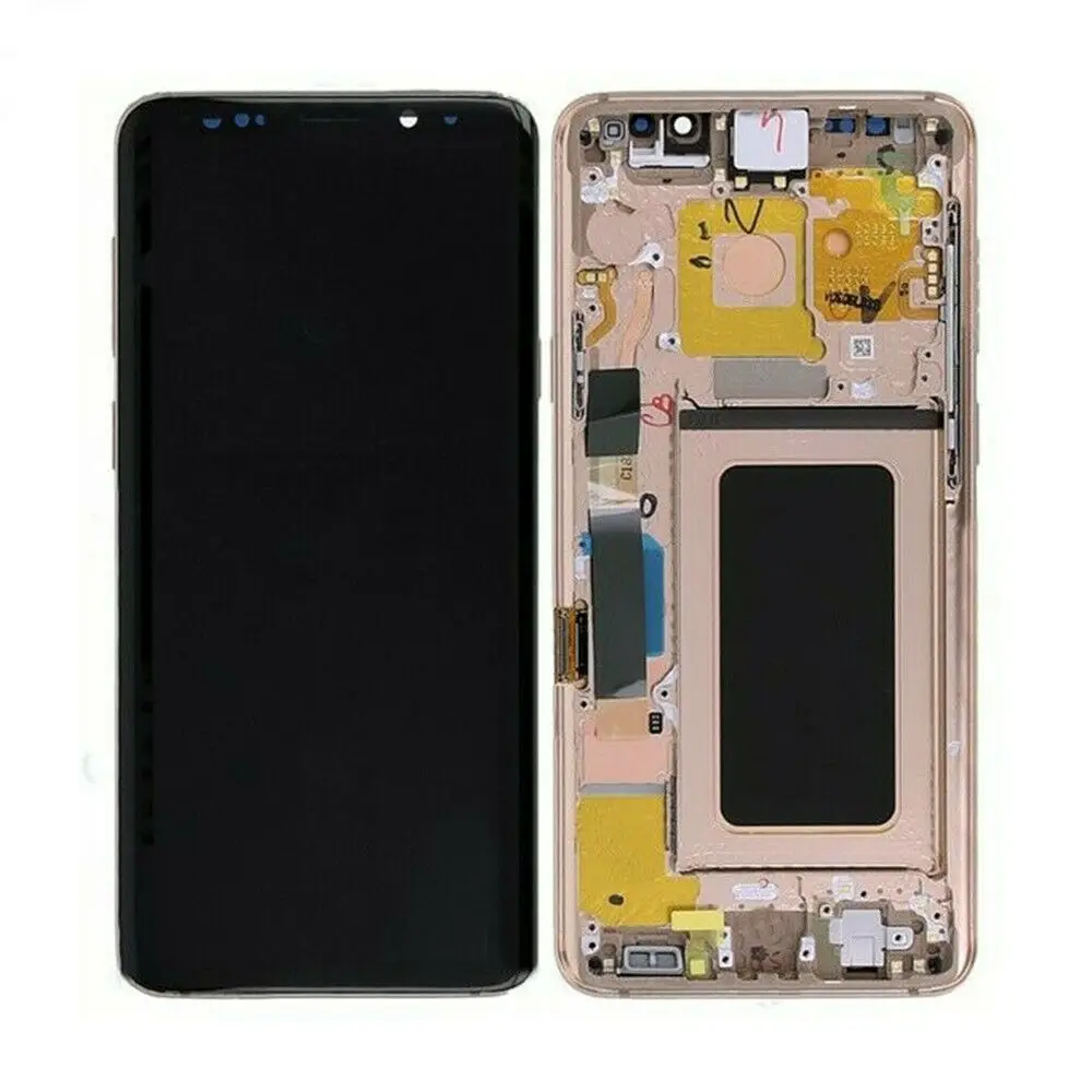 Pantalla LCD Original para Samsung Galaxy S9, Marco digitalizador con pantalla t&aacute;ctil, Calidad A +-3