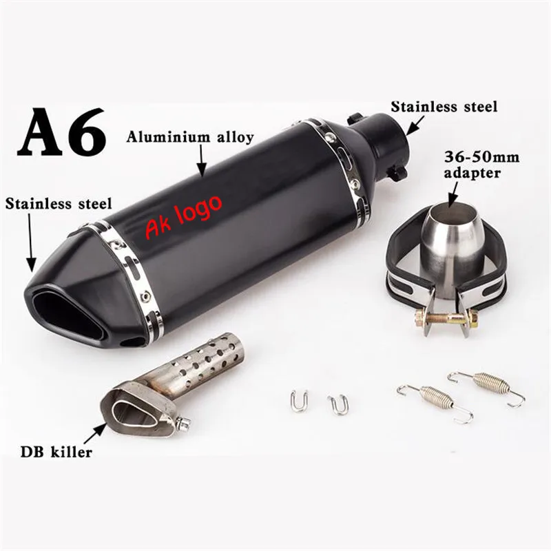 Универсальный глушитель выхлопной трубы для мотоцикла Moto GP Escape System CRF230 DUKE CBR MT07