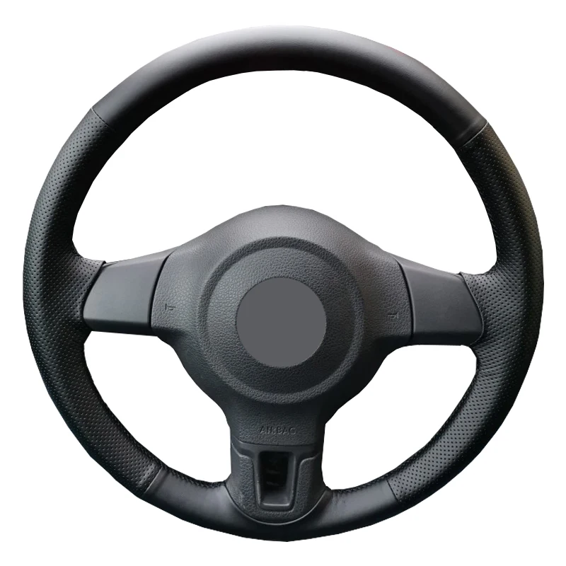 Оплетка рулевого колеса автомобиля для Volkswagen VW Golf 6 Mk6 Polo MK5 2010 2013/на заказ Авто