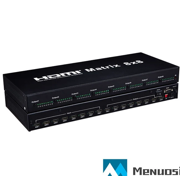 

4K UHD HD MI Matrix 8x8 Switch Switcher IR RS232 TCP/IP Control